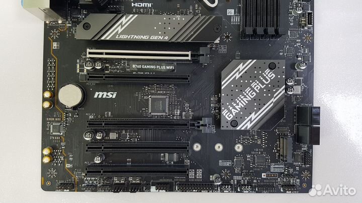 Мат. плата MSI B760 gaming plus wifi DDR5 ATX