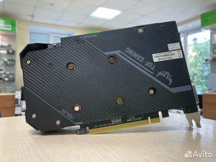 Видеокарта asus nvidia GeForce GTX 1660TI 6Gb