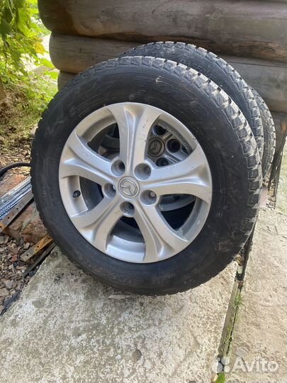 Зимняя резина r15 195 65 на литых дисках