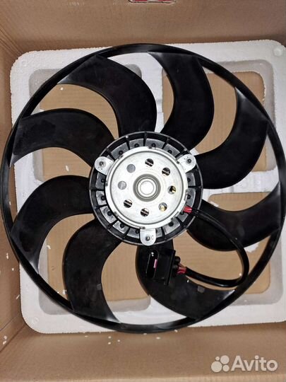 Вентилятор радиатора skoda fabia/roomster/VW polo
