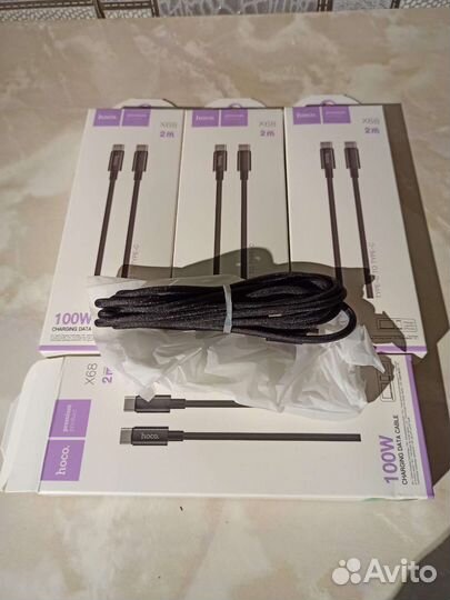 Кабель Type-C на Type-C 2 метра