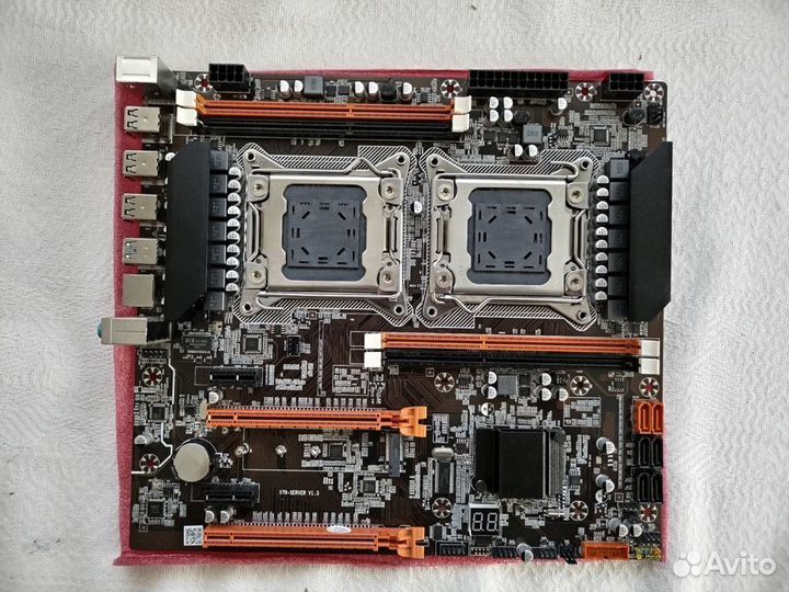 Материнская плата lga 2011 x79 Dual