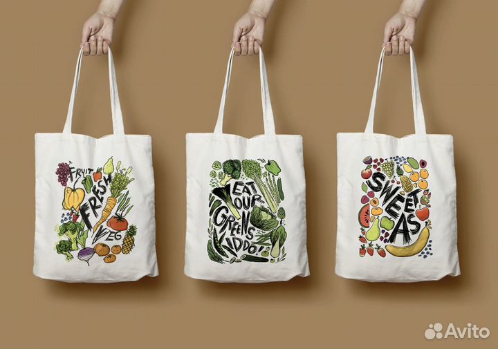 Печать на футболках, худи, шопперах