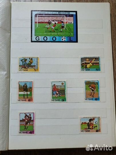 Почтовые марки альбом