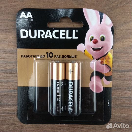 Новые Батарейки тип AA Дюраселл уп 2 шт