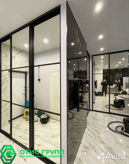 Перегородки для зонирования / Лофт перегородки