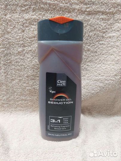 Гель для душа Cien Men Seduction 3 в 1, 300 мл