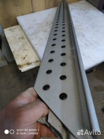 Порог алюминий BMW X5 E53