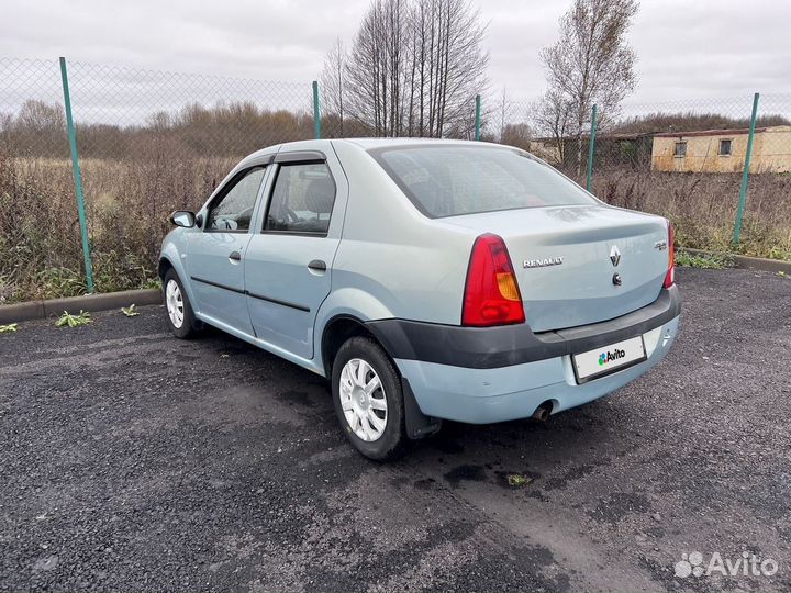 Renault Logan 1.6 МТ, 2007, 168 000 км