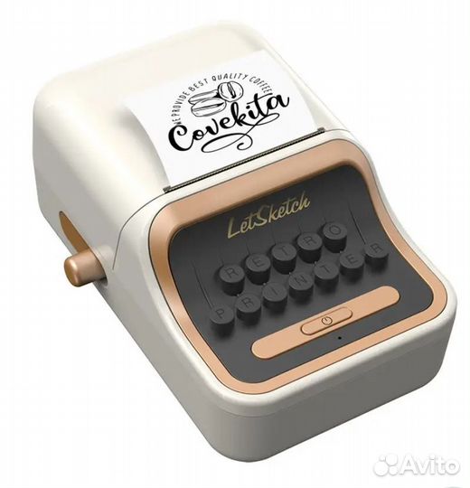 Термо принтер, принтер этикеток ретро