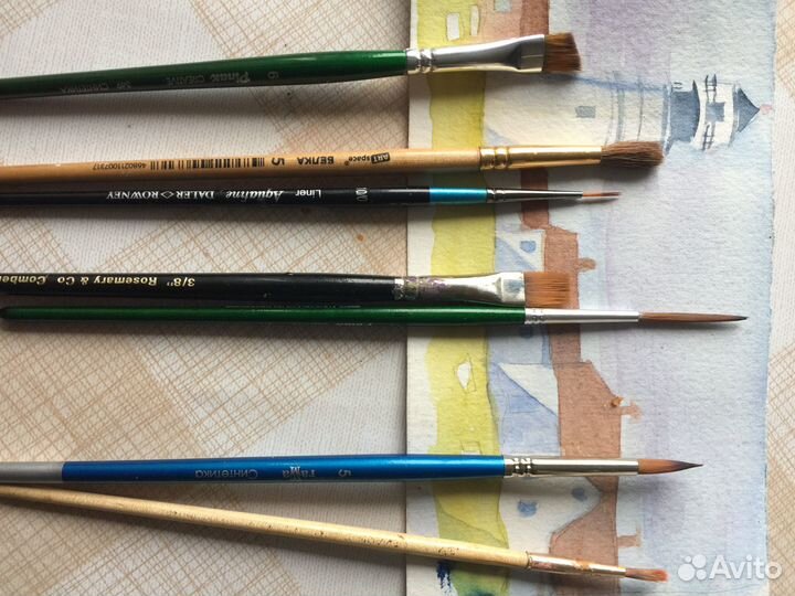 Кисти художественные- цена за комплект