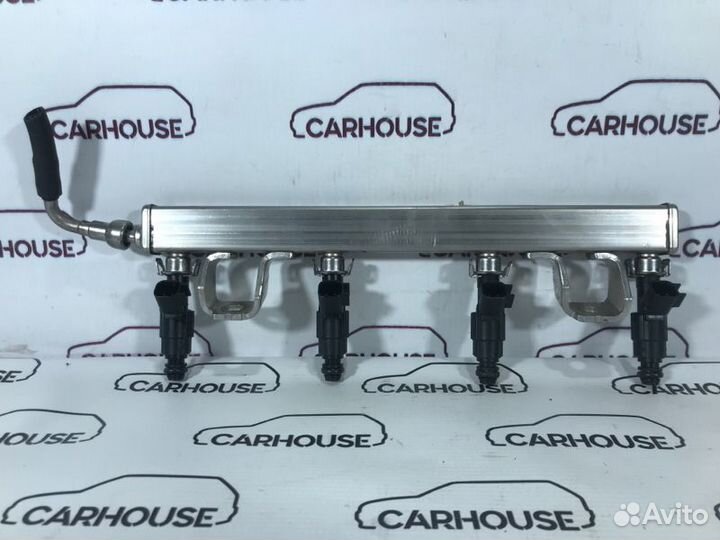 Рампа с форсунками Ford Focus 2 1.8 qqdb 2009