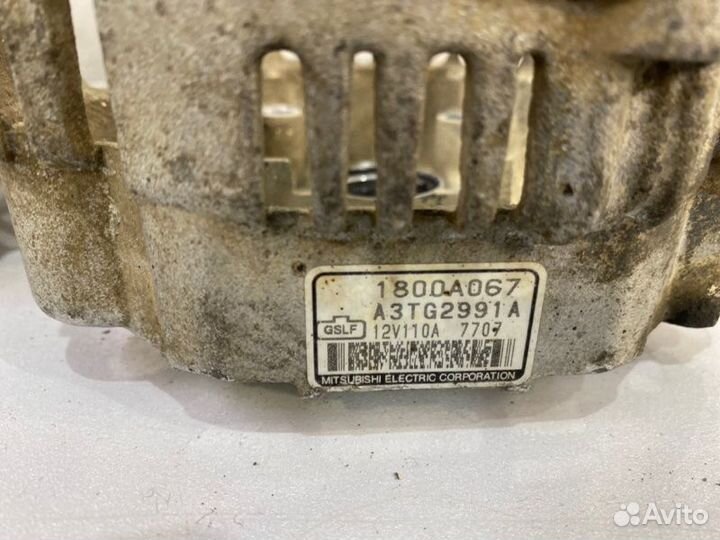Генератор Mitsubishi Outlander GF7W 4B11 2019