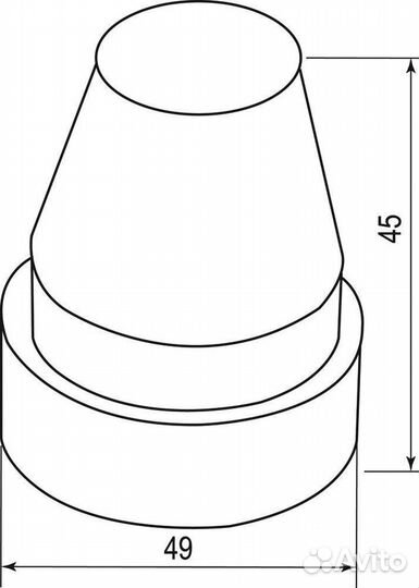 Фонарь на столб 70W кронштейн и фотореле