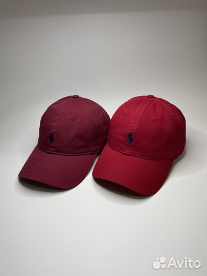 Кепка polo ralph lauren красная