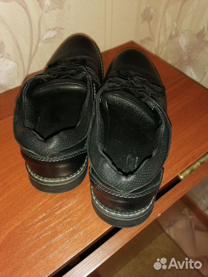 Мужские кожаные ботинки