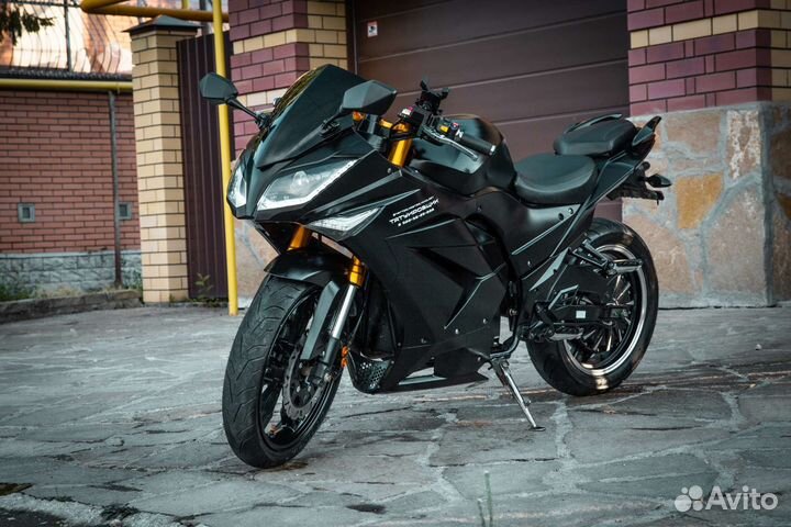 Электромотоцикл Kawasaki. 5000 ватт