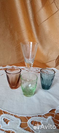 Графины - декантеры. Винтаж. Рюмки