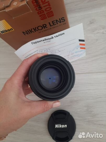 Объектив nikon 50mm f 1.4g af s nikkor