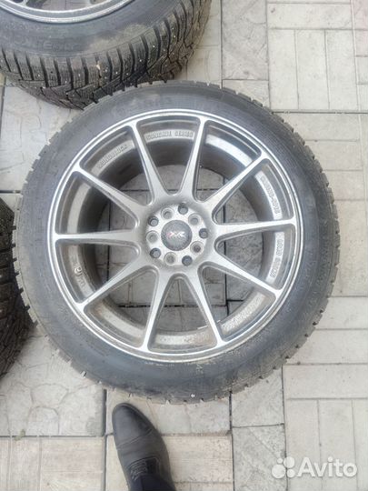 Комплек колёс r17 5x114.3 зима nordman 7