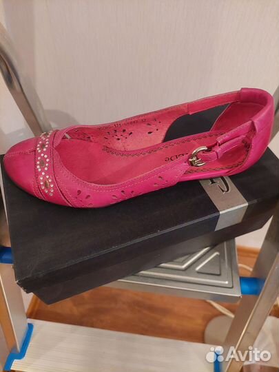 Балетки натуральная кожа 37