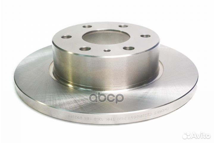 Тормозной диск задний C220R0647 cworks