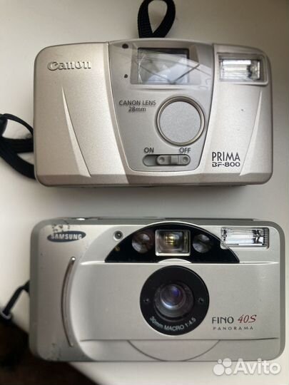 Плёночный фотоаппарат canon,samsung