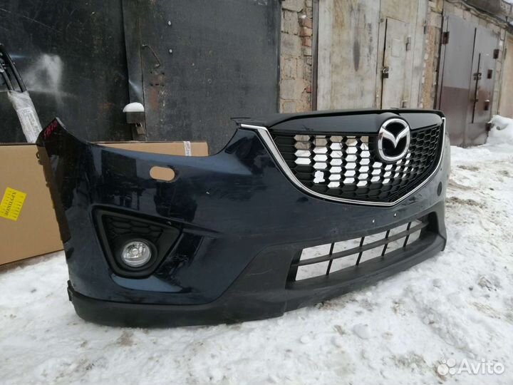 Бампер передний mazda cx-5 11-15 в сборе