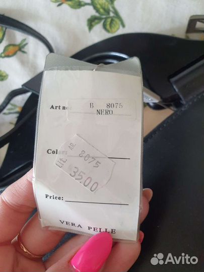 Итальянская сумка vera pelle