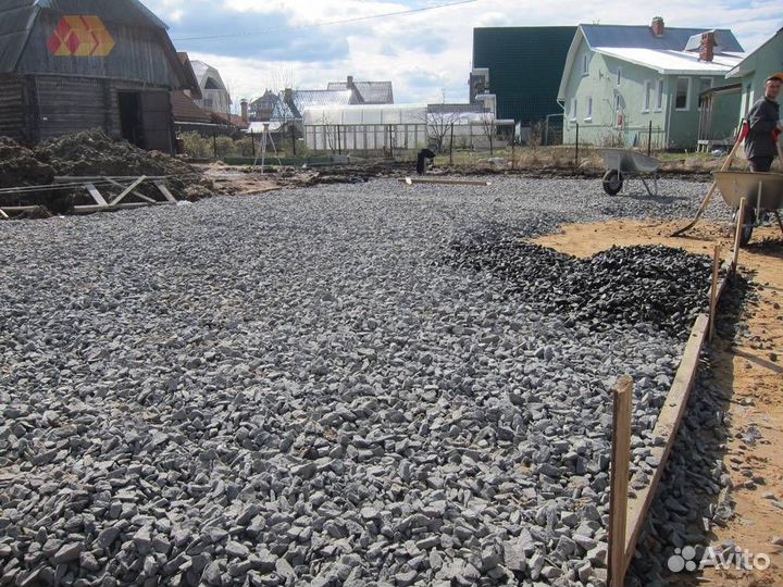 Щебень гранитный с доставкой