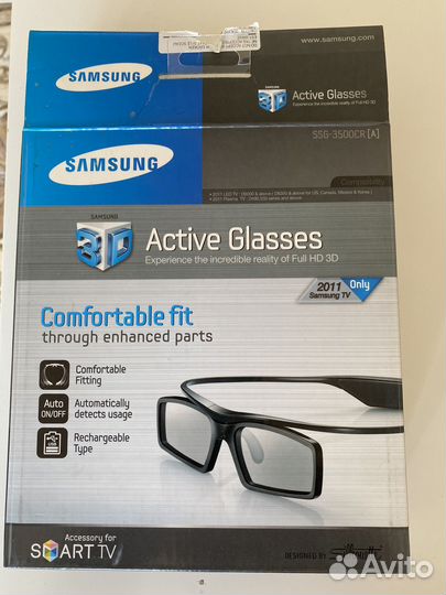 Очки 3D samsung SSG-3500CR