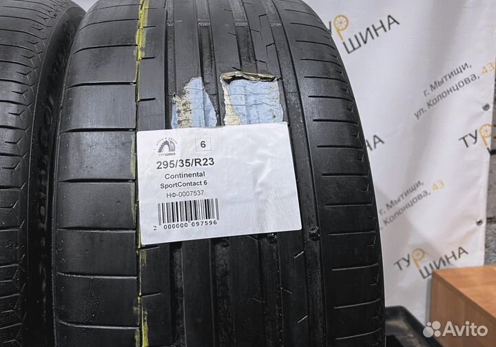 Continental SportContact 6 295/35 R23 94Y