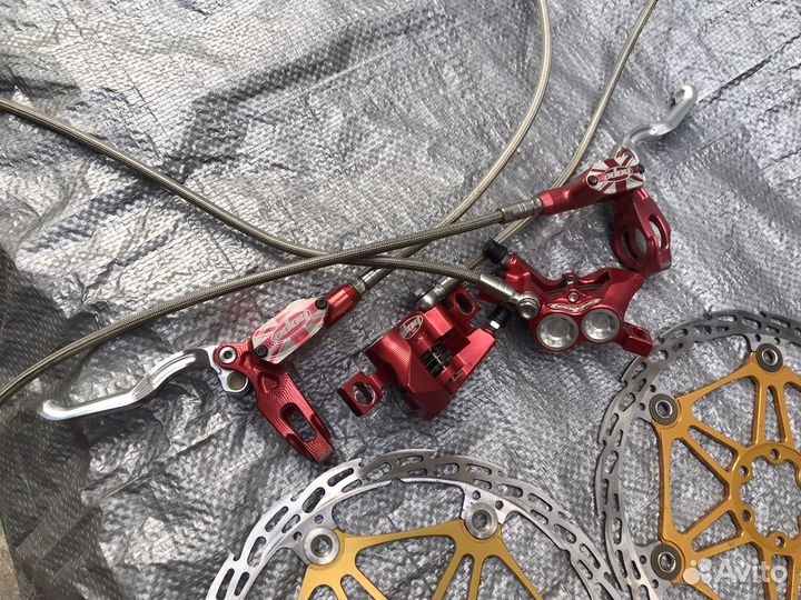 Тормоза hope mono M4 made in UK