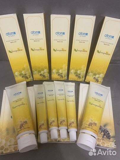 Зубная паста атоми