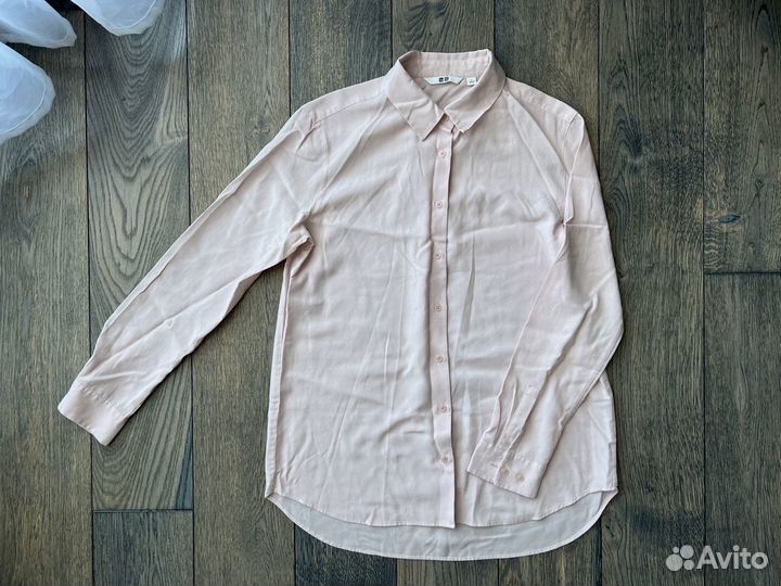 Рубашка блузка uniqlo S 44