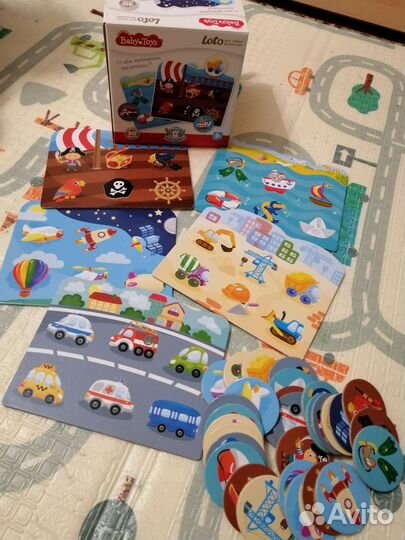 Лото детское развивающие игры