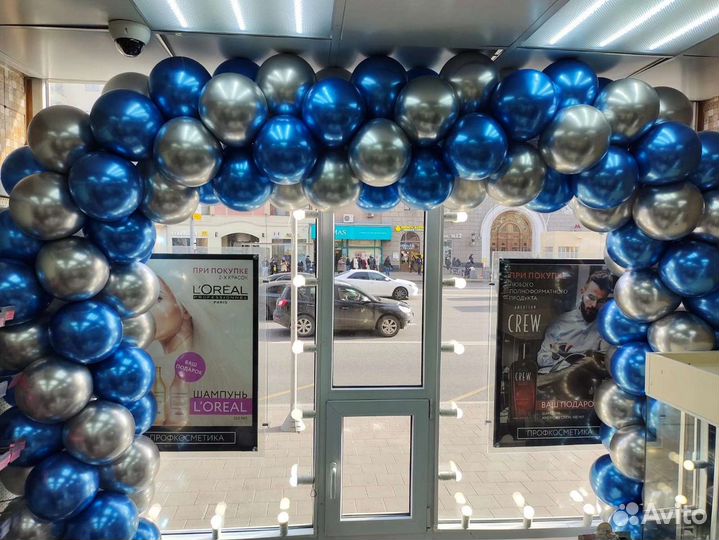 Арки и гирлянды из воздушных шаров