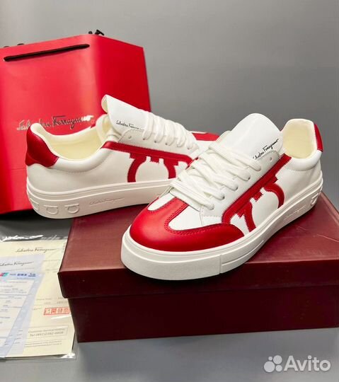 Salvatore ferragamo мужские кеды