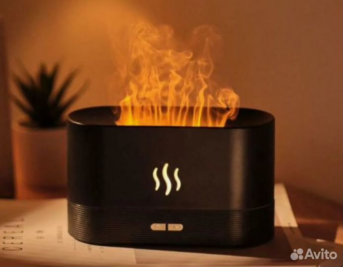 Увлажнитель воздуха аромадиффузор, эффект пламени