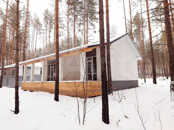 Коттедж 130 м² на участке 8 сот.