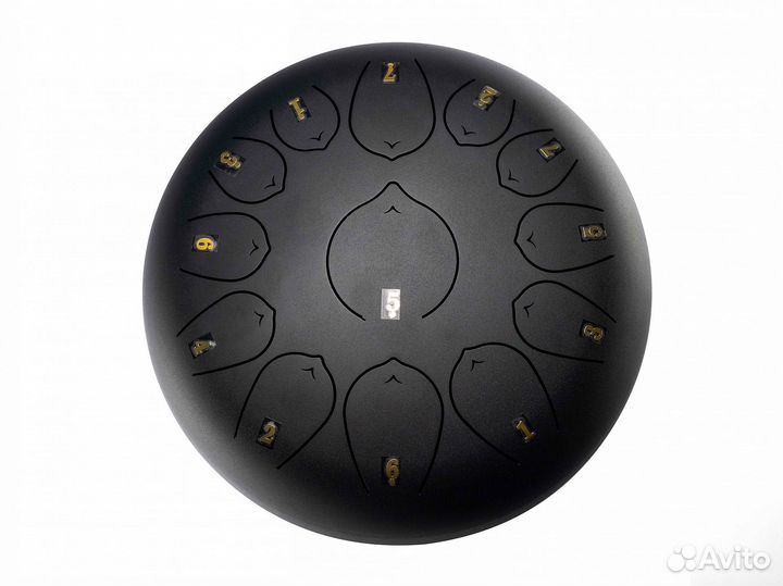 Глюкофон, 30см, До мажор, черный Foix FTD-1213C-BK