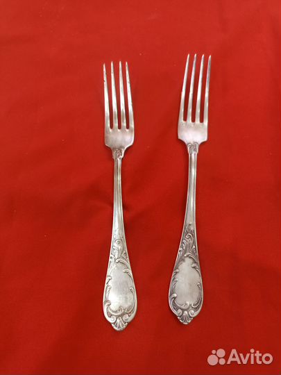 Мельхиор столовые приборы зиш