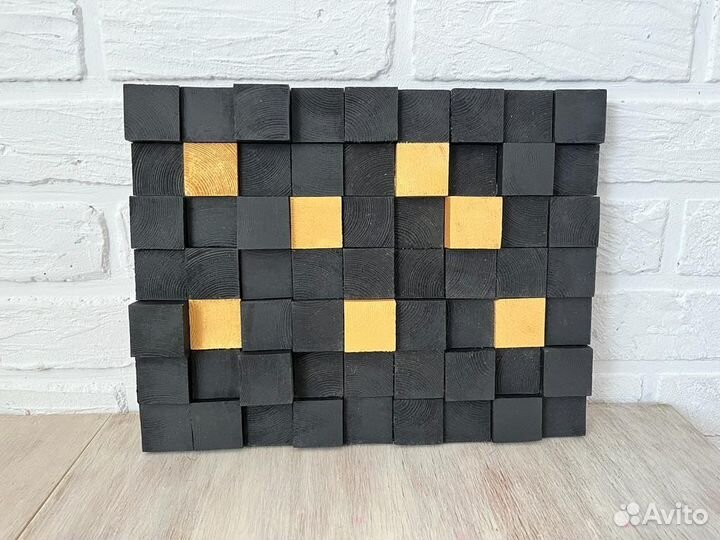 Деревянное панно на стену