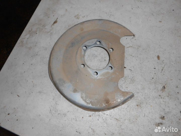 Пыльник тормозного диска задний