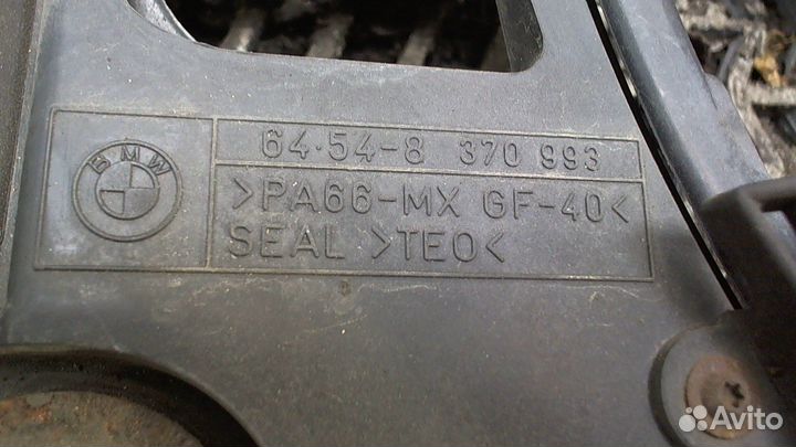 Вентилятор радиатора BMW 5 E39, 1996