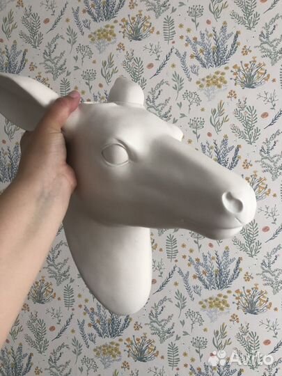 Гипсовая голова Оленя Икеа