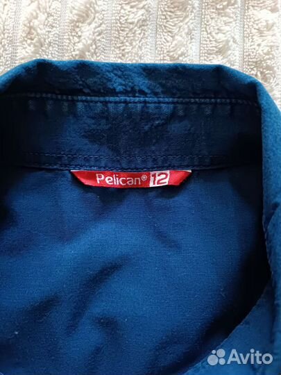 Рубашка школьная pelican