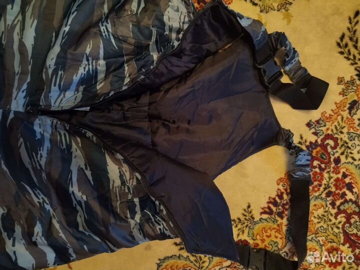 Зимний полукомбинезон мужской