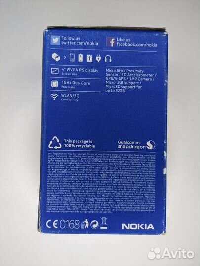 Nokia X Dual sim, 4 ГБ