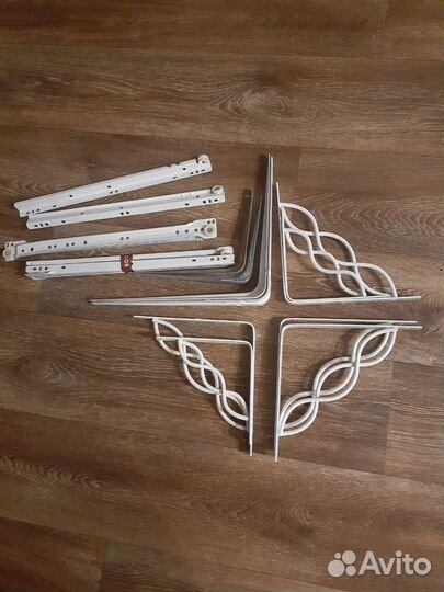 Держатели для полок и напрвляющие